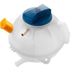 Coolant Radiator Reservoir Tank Coolant Overflow Expansion Bottle with Cap and Sensor - Compatible for Audi TT 2000-2006 for Volkswagen Golf Jetta 2000-2005 - Replace Part 1J0121403,1J0121403B