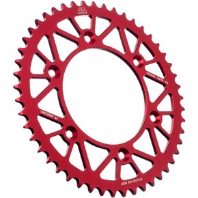 JT Sprockets JTA210.49RED Red Racelite Anodized Aluminum 7075 T6 Rear Sprocket, Single