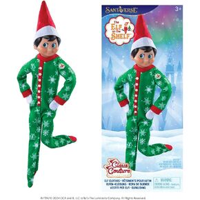 The Elf on the Shelf Claus Couture Collection Snowflake Skirt & Scarf- Scout Elf Not Included