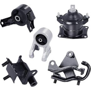 Engine Motor Mounts Set - Compatible with Honda Odyssey 2008 2009 2010 V6 3.5L, Auto Transsion, Replace# A65016, A4553, A65010, A65023HY, A4557, Set of 5