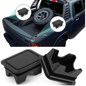 2 قطعة غطاء جيب لسكة السرير متوافق مع ملحقات Dodg-e Ra-m 1500 2500 2019-2021، سدادات فتحة الوتد رام، أغطية تونيو للشاحنة الخلفية، أغطية جيب لسكك السرير، سدادات قبعات فتحات الوتد in Kuwait