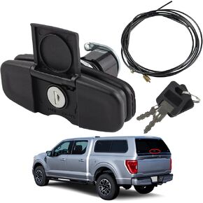 Truck Toppers Twist Handle with 2Pcs Keys Included Kit Compatible with Leer 100XQ 100XL 100XR TSC700 Truck Caps Replace 113436