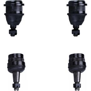 4pc Front Upper Lower Ball Joint Kit K80199 K80228 for Honda Accord 2003-2007, Upper Ball Joints and Lower Ball Joint for Acura TSX 2004-2008, Suspension Ball Joint