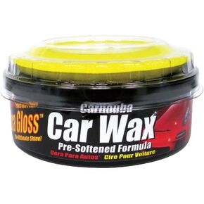 CHEMICALS ULTRA GLOSS CAR WAX PASTE W/AP.12/8OZ