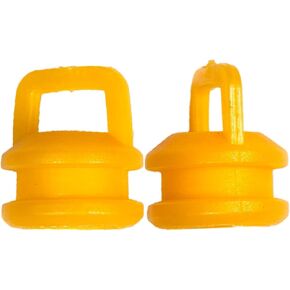 14104 Automatic Transmission Shift linkage Cable Bushing Repair Kit For Chevy Chevrolet Silverado 1500 2500 3500 4.3L 5.3L 6.0L 6.2L 6.6L 15276979 Buick Cadillac GMC JEEP RAM Dodge 2004-2020 2Pack