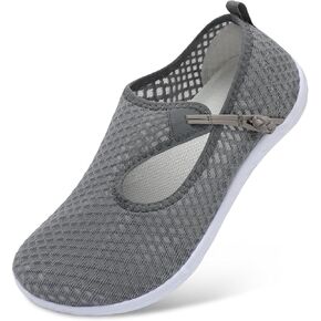L-RUN Womens Mens Water Shoes Barefoot Aqua Socks Quick-Dry Non Slip Shoes for Beach Swim Pool River Boating Surf Yoga