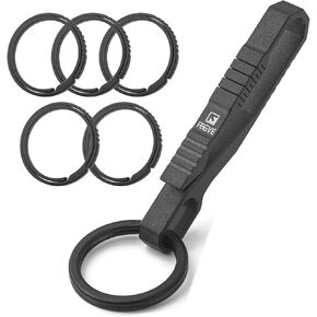 TISUR Titanium Key Rings for Keychains Keychain Pocket Clip