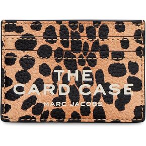 حافظة بطاقات جلد الفهد من مارك جاكوبس، متعددة الألوان باللون الأسود in Kuwait