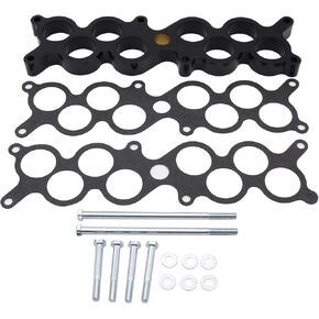1" Intake Manifold Phenolic Spacer Compatible For Ford Mustang 5.0L GT-40 1987-1993
