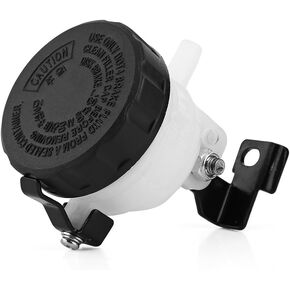 Motorcycle Brake Clutch Master Cylinder Fluid Reservoir Oil Cup,Universal Brake Reservoir Front Fluid Bottle Motorcycle Master Clutch Oil Cup Cylinder Bracket