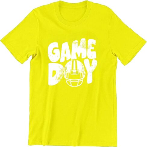 Unisex Style Women Graphic Tee Cotton Game Day T-Shirts American Football Blouse in Saudi Arabia