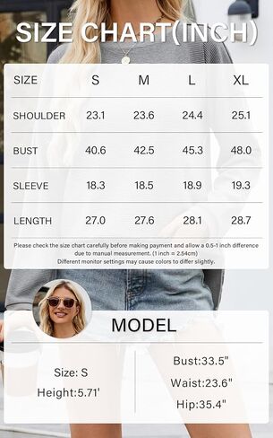 تي شيرت نسائي مخطط بأكمام طويلة من Moreone، تي شيرت نسائي كبير الحجم برقبة دائرية، تي شيرت كاجوال فضفاض مناسب in Kuwait