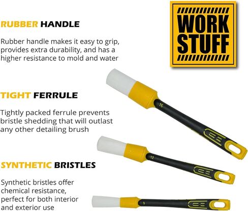 Work Stuff Detailing Brush - Rubber Albino (16 mm) in Saudi Arabia