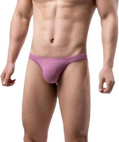 Men's Sexy Underwear Briefs Male Underpants Low Rise Bikini Bulge Pouch Panties in Saudi Arabia