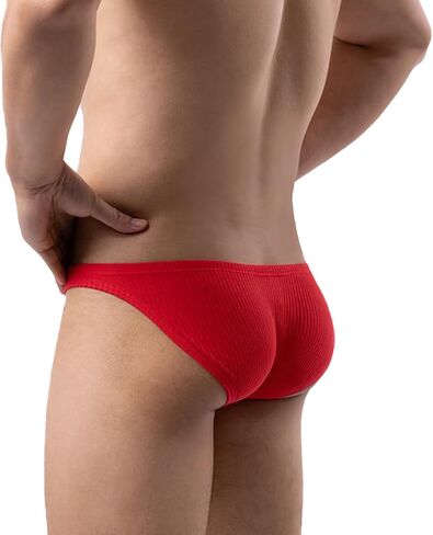 Men's Sexy Underwear Briefs Male Underpants Low Rise Bikini Bulge Pouch Panties in Saudi Arabia