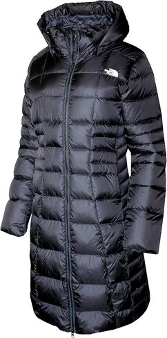 سترة متروبوليس باركا للسيدات من The North Face (شعار TNF أسود/أبيض، مقاس M) in Saudi Arabia