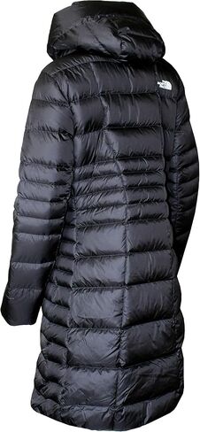 سترة متروبوليس باركا للسيدات من The North Face (شعار TNF أسود/أبيض، مقاس M) in Saudi Arabia