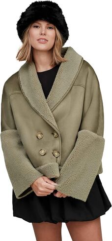UGG Women's Mindy Luxefluff Jacket in Saudi Arabia