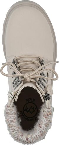 WHITE MOUNTAIN KIDS Girls' Gallia Lace-Up City Hiker Ankle Bootie in Saudi Arabia