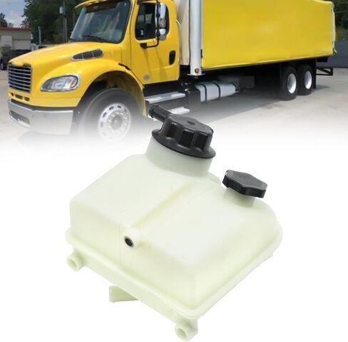 Sunhua Coolant Overflow Reservoir Bottle Tank Compatible with 2008-2012 for Freightliner M2, Power Steering Reservoir Tank Bottle ,A1414796003,A1419133000 in Saudi Arabia