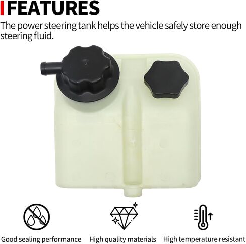 Sunhua Coolant Overflow Reservoir Bottle Tank Compatible with 2008-2012 for Freightliner M2, Power Steering Reservoir Tank Bottle ,A1414796003,A1419133000 in Saudi Arabia
