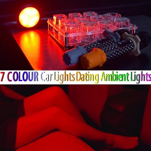 Car LED Interior Lights,5 Colors Ambient Lighting Car Interior,Car Interior Reading Light,Touch Switch Multi-Function and USB Rechargeable LED Car Interior Light in Saudi Arabia