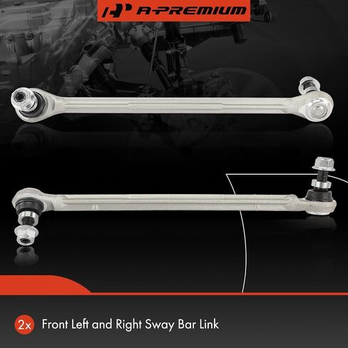 A-Premium 2 x Front Sway Bar Links Stabilizer Bar Links Compatible with Mercedes-Benz E250 14-16, E350 10-16, E400 13-16, E550 10-11, E63 AMG 10-13, CLS400 15-17, CLS550 12-18, CLS63 AMG 12-13, RWD in Saudi Arabia