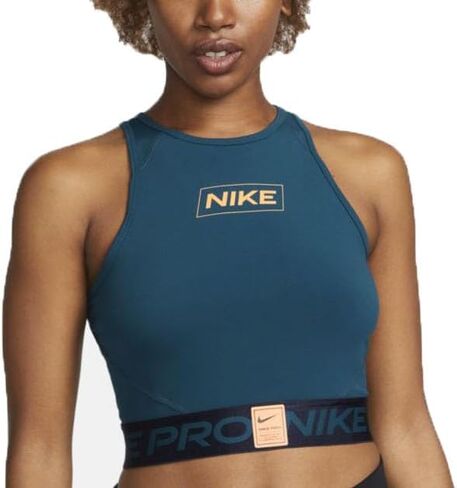 Nike Women's Pro Dri-FIT Graphic Crop Tank in Saudi Arabia