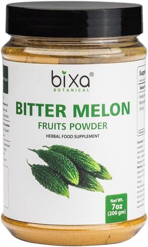 Bixa Botanical Bitter Melon Extract 5% Bitters| Normal Blood Levels | Skin & Blood Oxygenation | 60 Veg Capsules(450mg) in Kuwait
