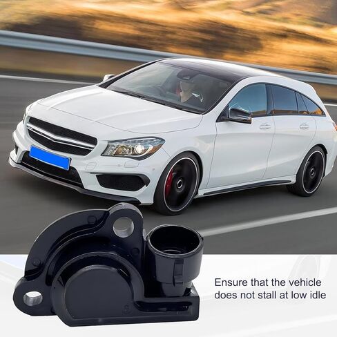 مستشعر صمام التحكم في دواسة الوقود الخامل TPS للسيارة، استبدال مستشعر موضع خنق السيارة، متوافق مع Chevy Buick Cadillac OEM #17087400 17088026 17111815 (أسود) in Kuwait