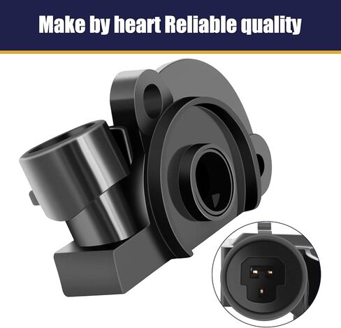 مستشعر صمام التحكم في دواسة الوقود الخامل TPS للسيارة، استبدال مستشعر موضع خنق السيارة، متوافق مع Chevy Buick Cadillac OEM #17087400 17088026 17111815 (أسود) in Kuwait