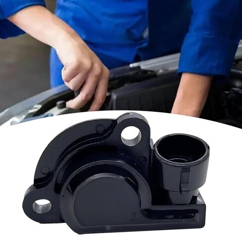 مستشعر صمام التحكم في دواسة الوقود الخامل TPS للسيارة، استبدال مستشعر موضع خنق السيارة، متوافق مع Chevy Buick Cadillac OEM #17087400 17088026 17111815 (أسود) in Kuwait