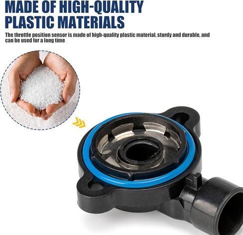 1 قطعة مستشعر عمود الحدبات للسيارات، مستشعر TPS للكشف عن حالة المحرك، رقم OEM البديل 17123852 17106809، متوافق مع شيفروليه، دايو (أسود) in Kuwait