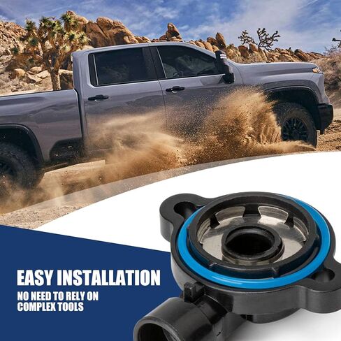 1 قطعة مستشعر عمود الحدبات للسيارات، مستشعر TPS للكشف عن حالة المحرك، رقم OEM البديل 17123852 17106809، متوافق مع شيفروليه، دايو (أسود) in Kuwait