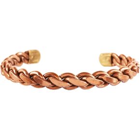 Touchstone Copper Bracelet Tibetan Style. Hand Forged with Solid and high Gauge Pure Copper.