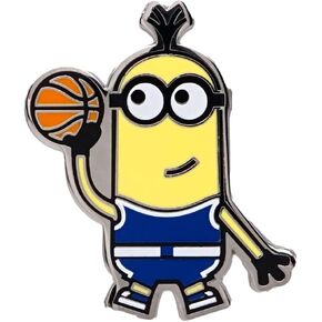 Universal Minions Kevin Playing Basketball Enamel PIN