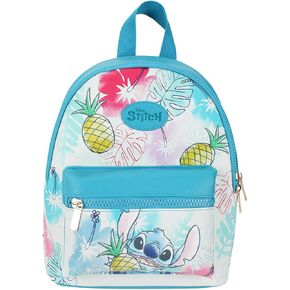 Bioworld Lilo & Stitch Stitch With Pineapple 10.6" White Mini Backpack