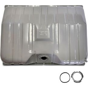 A-Premium Fuel Tank with Lock Ring & O-Ring Compatible with Ford Mustang 1965-1968 & Mercury Cougar 1967-1968, Gas, Replace# C5ZZ9002D, CCF28A