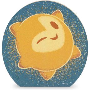 Disney Wish Star Shelf Sitter Decor - Adorable Star Wood Block Cutout - Wish Decoration for Home