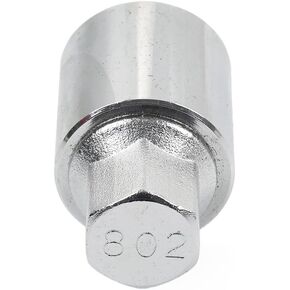 Three T FSFY 1pc Locking Wheel Nut Lug Screw Key Removal Scoket Adaptor Tool 801 Metal Sliver Car For Jeep Renegade Wrangler Cherokee 2016-2020