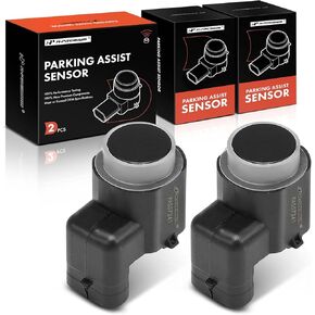 A-Premium 2-PC Rear Reverse Backup Parking Assist Sensor Compatible with Select Subaru & Kia Models - Forester 2002-2012, Sportage 2008-2021, Replace# 957203U100, 957212T100