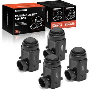 A-Premium 4-PC Reverse Backup Parking Assist Sensor Compatible with Select Mercedes-Benz Models - C230, C240, C280, C320, C350, E300, E320, E350, E430, E500, GL320, GL450, GL550, S350, S430, S500