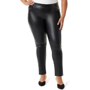 Gloria Vanderbilt Women's Avery Slim Pull on Pant Plus