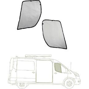 VanEssential Rear Door Full Bug Screen Designed for Mercedes-Benz HIGH ROOF ONLY Van Years 2007- Current (Models:VS30 & NCV3) - Center Zipper Closure