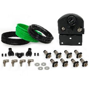 88-9999: 4 Tire Inflation System - Universal With Box, Fittings, Hoses & Storage Bag - Black
