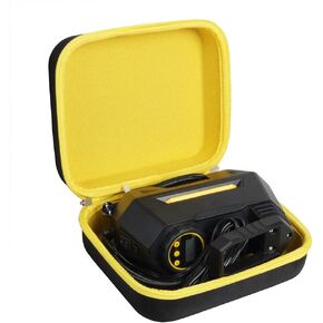 Hermitshell Hard Travel Case for AstroAI/HAUSBELL/joyroom 12V Air Compressor Pump Tire Inflator (Black + Blue)