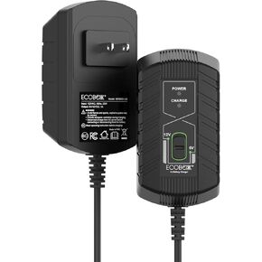 Infinity 1A Battery Charger, 6V / 12V, 3 Stage Charging, Repair Mode Automotive Charger, Battery Maintainer, Trickle Charger, Battery Desulfator for Car, RV, Motorcycle, ATV, Boats