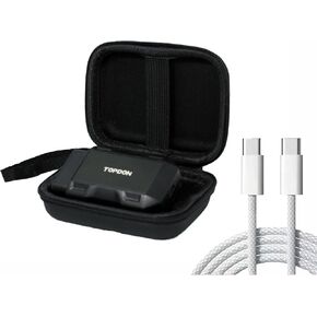 Obd2 Scanner Bluetooth Topdon Scanner Tool Bag&Cable, USB to USB C Cable*3.3FT Fast Data line Storage Holder Box,Compatible with Topdon topscan/Pro/Carpal/BlueDrive/Fixd (Bag and Line Only)