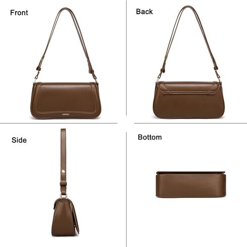 Small Shoulder Bag for Women, Cute Crossbody Purse Womens Handbags, Vegan Leather Trendy Tote Clutch Purse in Saudi Arabia