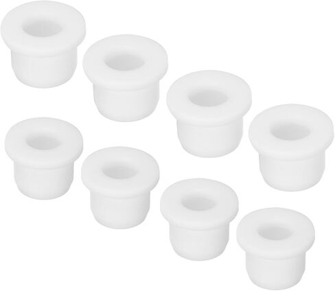 MECCANIXITY T Shape Rubber Grommet Mount Dia 14mm/15mm,ID 9mm/6mm White Seal Protection Cable Grommets Flexible for Cable Pipe in Saudi Arabia